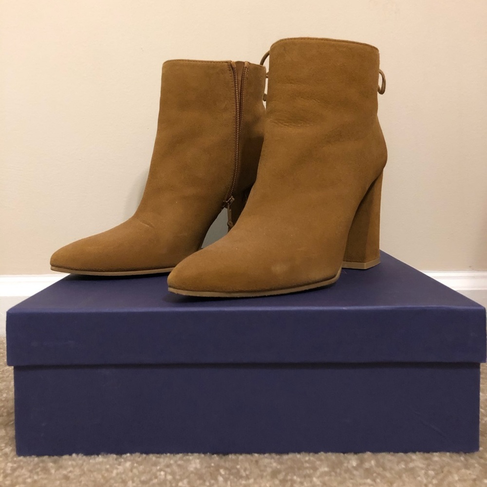 Stuart Weitzman Grandiose Booties Sz 9